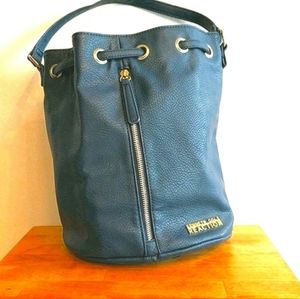Navy backpack bucket bag Kenneth Cole bran…